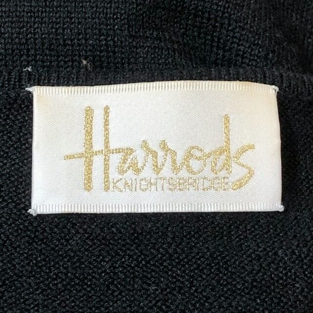 Harrods(ハロッズ)のハロッズ カーディガン レディース - 黒 レディースのトップス(カーディガン)の商品写真