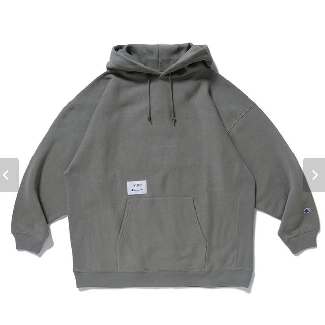 W)taps(ダブルタップス)のXL wtaps Champion パーカー フーディ オリーブ Olive メンズのトップス(パーカー)の商品写真