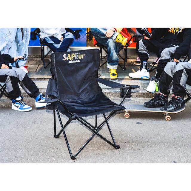 atmos(アトモス)のatmos x SAPEur FOLDING CHAIR インテリア/住まい/日用品の椅子/チェア(折り畳みイス)の商品写真