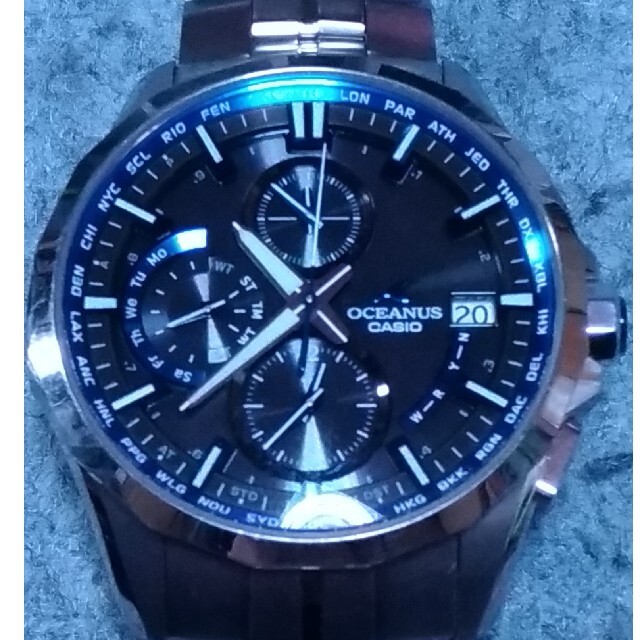 CASIO OCEANUS Manta OCW-S3000-1AJFチタン製