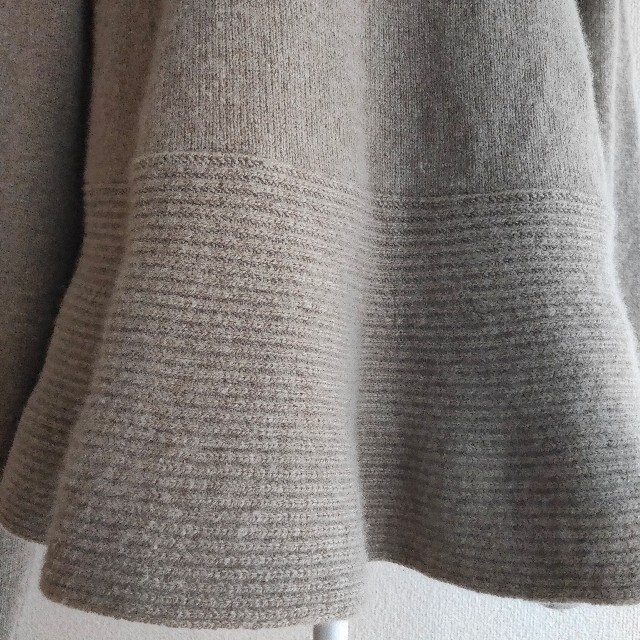 FOXEY - フォクシーニューヨーク ウールカシミヤペプラムニットの通販