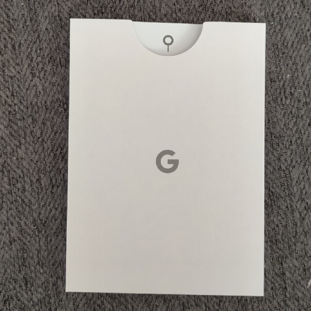 Google Pixel(グーグルピクセル)のGoogle Pixel 4  外箱(SIMピン・ユーザーガイド付属) スマホ/家電/カメラのスマートフォン/携帯電話(その他)の商品写真