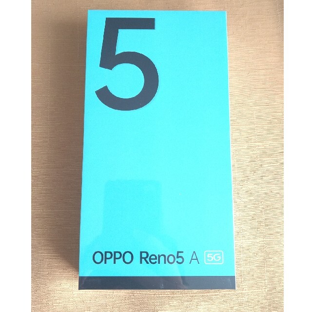 OPPO(オッポ)のOPPO Reno5 A シルバーブラック【新品未開封】 スマホ/家電/カメラのスマートフォン/携帯電話(スマートフォン本体)の商品写真