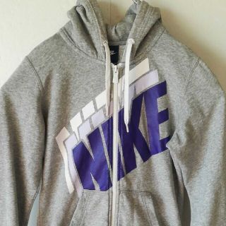 ナイキ(NIKE)のナイキ NIKE スウェットジップパーカー レディースSサイズ 古着(パーカー)