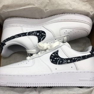 ナイキ(NIKE)のAir Force 1 Low "Paisley Black" 27(スニーカー)