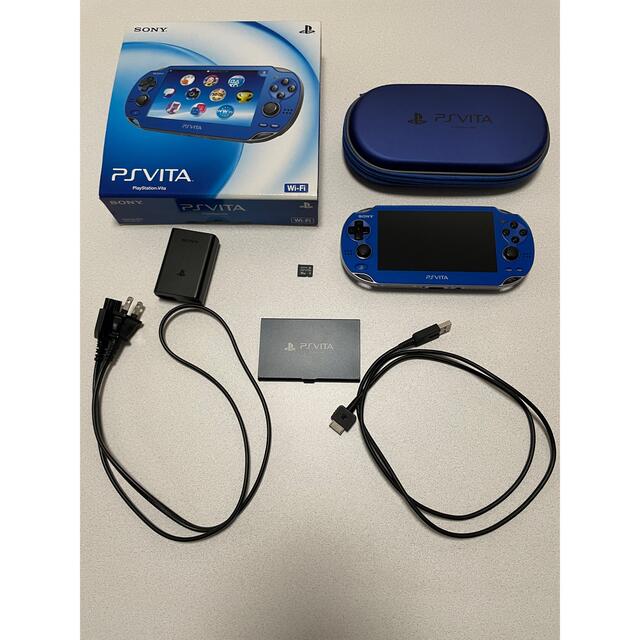 PlayStation Vita(プレイステーションヴィータ)のSONY PlayStationVITA 本体  PCH-1000 ZA04 エンタメ/ホビーのゲームソフト/ゲーム機本体(携帯用ゲーム機本体)の商品写真