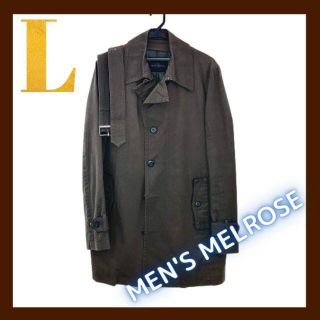 メンズメルローズ(MEN'S MELROSE)のMEN'S MELROSE ステンカラーコート メルローズ アウター メンズ(ステンカラーコート)