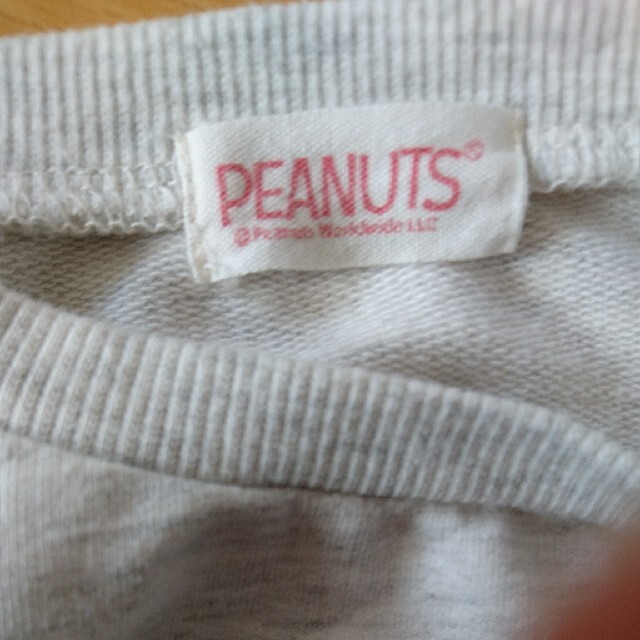 PEANUTS(ピーナッツ)の110 スヌーピードッキングワンピース キッズ/ベビー/マタニティのキッズ服女の子用(90cm~)(ワンピース)の商品写真