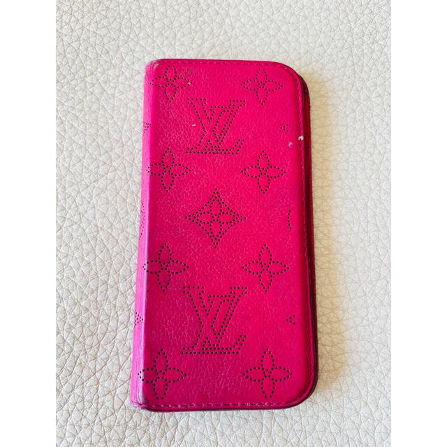 LOUIS VUITTON(ルイヴィトン)のルイヴィトン　iPhone8ケース　ピンク色 スマホ/家電/カメラのスマホアクセサリー(iPhoneケース)の商品写真