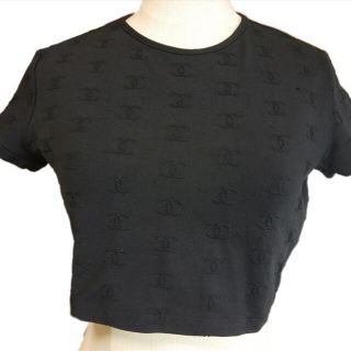 シャネル(CHANEL)のシャネル　チビT  トップス　ヴィンテージ　希少です(Tシャツ(半袖/袖なし))