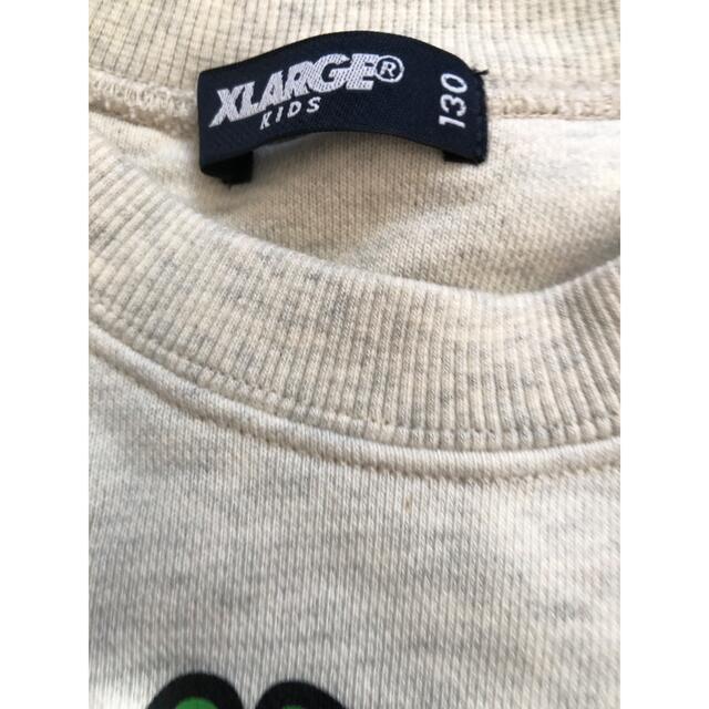 XLARGE(エクストララージ)のXLARGEキッズ恐竜トレーナー130 キッズ/ベビー/マタニティのキッズ服男の子用(90cm~)(ジャケット/上着)の商品写真