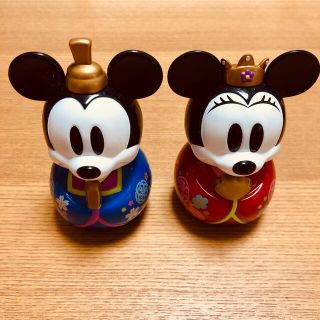 ディズニー(Disney)の【値下げ】ミッキーミニー雛人形(キャラクターグッズ)