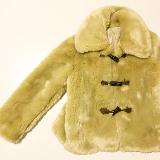 フラワー(flower)のbeige fur coat(毛皮/ファーコート)