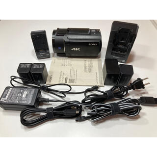 SONY - SONY ソニー　ビデオカメラ　4K  FDR-AX40  