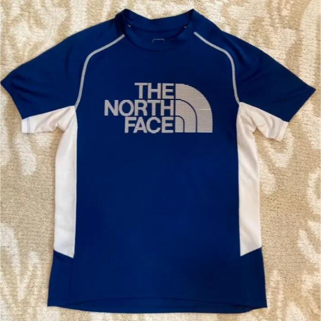 THE NORTH FACE(ザノースフェイス)のTシャツ　ランニング　トレーニング　S レディース　M ウォーキング　青　ブルー スポーツ/アウトドアのランニング(ウェア)の商品写真