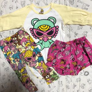 ヒステリックミニ(HYSTERIC MINI)のヒスミニ　３点セット(Tシャツ/カットソー)