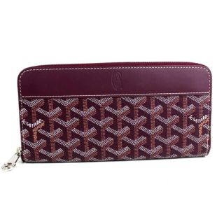 ゴヤール(GOYARD)のゴヤール　ラウンドファスナー長財布　ジップGM　新品同様　極美品　紫　パープル　(財布)