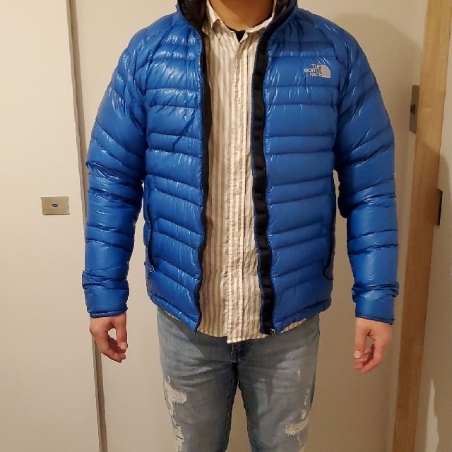 THE NORTH FACE(ザノースフェイス)のノースフェイス　フラッシュジャケット　ダウン　ジャケット　XL　サミット　上着 メンズのジャケット/アウター(ダウンジャケット)の商品写真