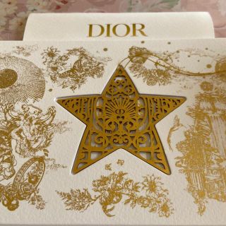 ディオール(Dior)のDior🌟木製🧸ディオール🧸お得意様限定ニューイヤーカード🌟スターチャーム🌟(モビール)