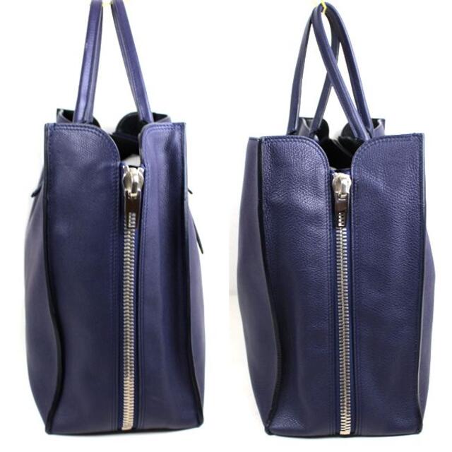 限定特価】 Balenciaga - 極美品 o 紺 ネイビー 2WAY ショルダーバッグ 限定特価】 Balenciaga - 極美品 o 紺 ネイビー 2WAY ショルダーバッグ