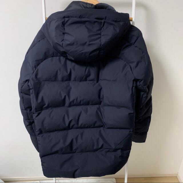 UNIQLO シームレスダウンパーカ(3Dカット)ネイビー L | www