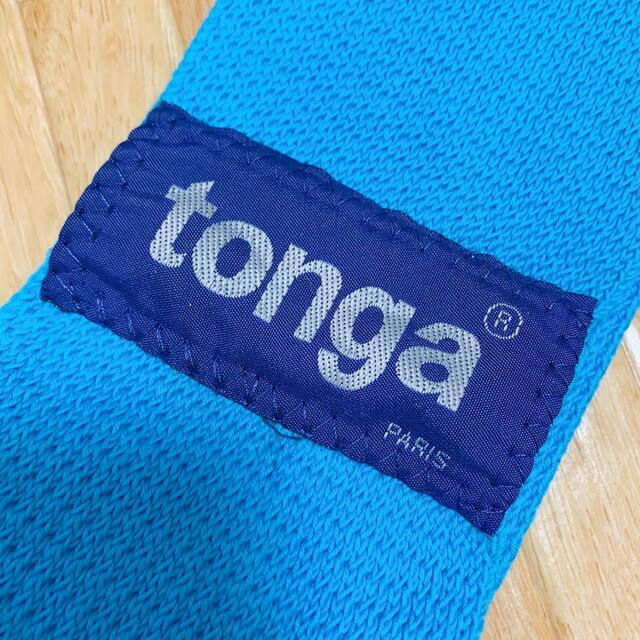 tonga(トンガ)のtonga トンガ 抱っこ紐 スリング ベビーホルダー M ブルー キッズ/ベビー/マタニティの外出/移動用品(スリング)の商品写真