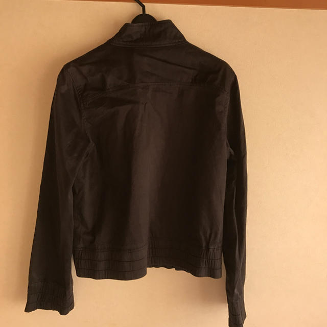 heather(ヘザー)のヘザー☆黒ジャケットL レディースのジャケット/アウター(ブルゾン)の商品写真