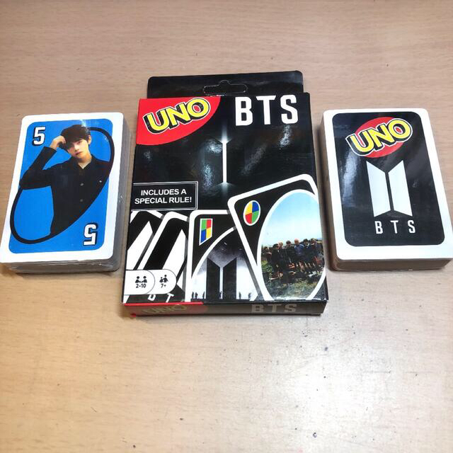 UNO BTS ウノ 新品 エンタメ/ホビーのテーブルゲーム/ホビー(トランプ/UNO)の商品写真