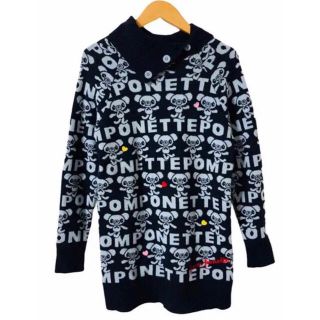 ポンポネット(pom ponette)の【美品】pom ponette ニットワンピース ポンポネット キッズ ナルミヤ(ワンピース)