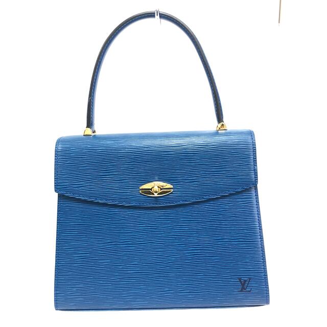 数日限定】LV ルイヴィトン エピ マルゼルブ ブルー ハンドバッグ