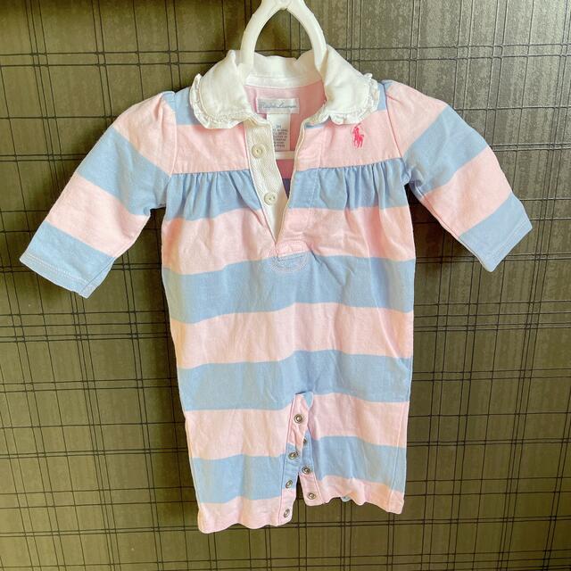 Ralph Lauren(ラルフローレン)のラルフローレン カバーオール　ロンパース キッズ/ベビー/マタニティのベビー服(~85cm)(ロンパース)の商品写真