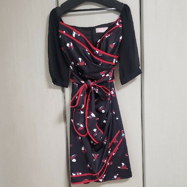 きゆ様専用　ドレス3点セット🌟SOBRE 黒ドレス　XLサイズ　美品 レディースのフォーマル/ドレス(ナイトドレス)の商品写真