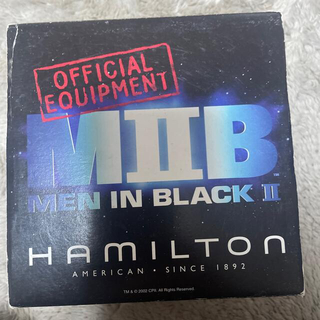 Hamilton - ハミルトン　メンインブラック　2 コラボ　限定　貴重　希少　箱付き　説明書　