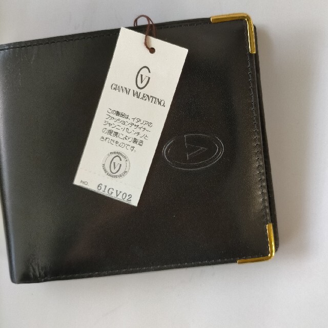 GIANNI VALENTINO(ジャンニバレンチノ)の二つ折り財布 メンズ ジャンニバレンチノ メンズのファッション小物(折り財布)の商品写真