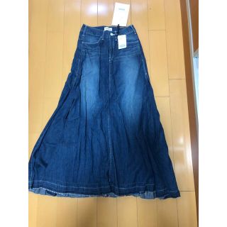 イエナ デニムスカート ロングスカート/マキシスカート(フレア)の