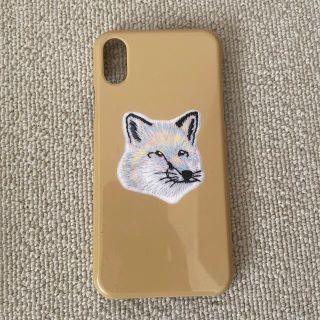 メゾンキツネ(MAISON KITSUNE')のmaison kitsune iPhoneX ケース(iPhoneケース)