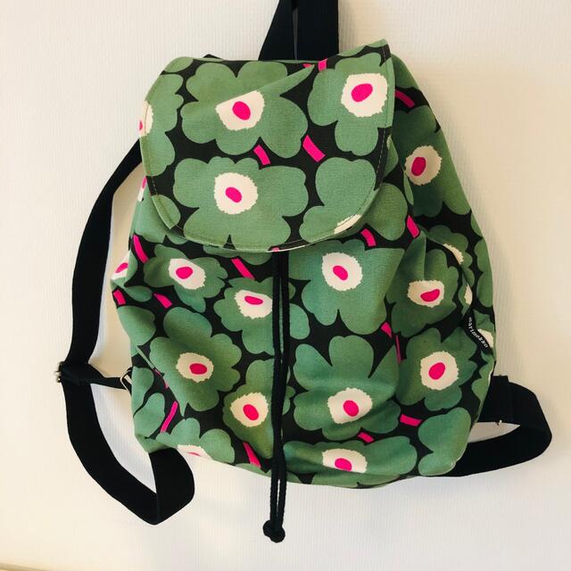 marimekko ウニッコ柄　リュック