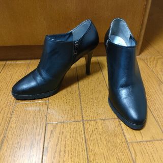 ギンザカネマツ(GINZA Kanematsu)の銀座かねまつ Ginzakanematu ショートブーツ 23.5cm ブラック(ブーティ)