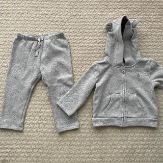 ベビーギャップ(babyGAP)のGAP baby くまパーカー、パンツセット(トレーナー)