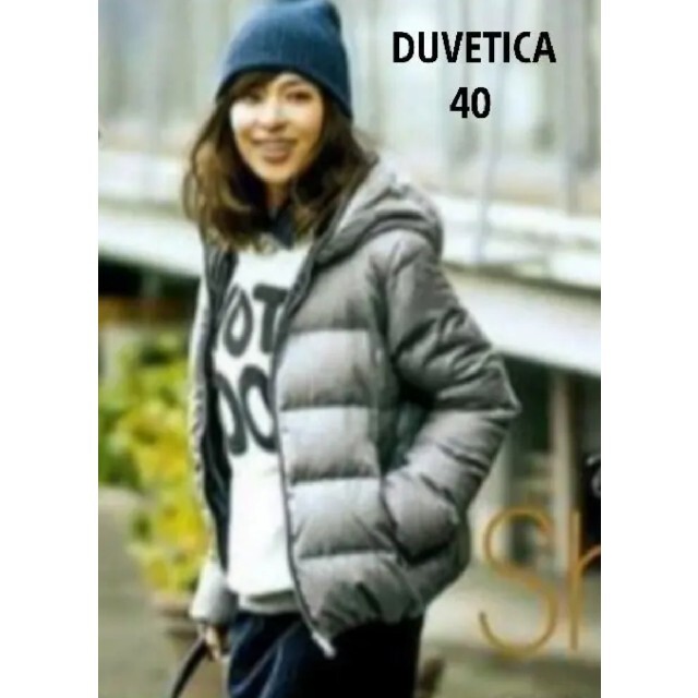 新しく着き 極美品】DUVETICA MOCA DUVETICA 38 ダウン レディース 