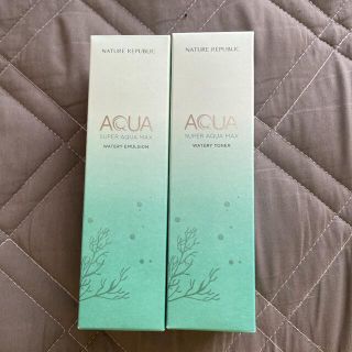 ネイチャーリパブリック(NATURE REPUBLIC)のNATURE REPUBLIC AQUA 化粧水 乳液 セット(化粧水/ローション)