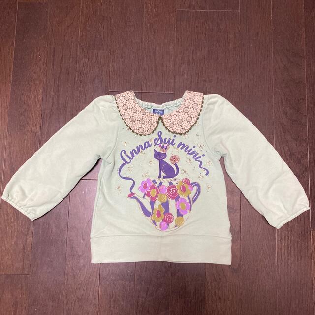 ANNA SUI mini(アナスイミニ)のANNA SUI mini トレーナー　100cm キッズ/ベビー/マタニティのキッズ服女の子用(90cm~)(ジャケット/上着)の商品写真