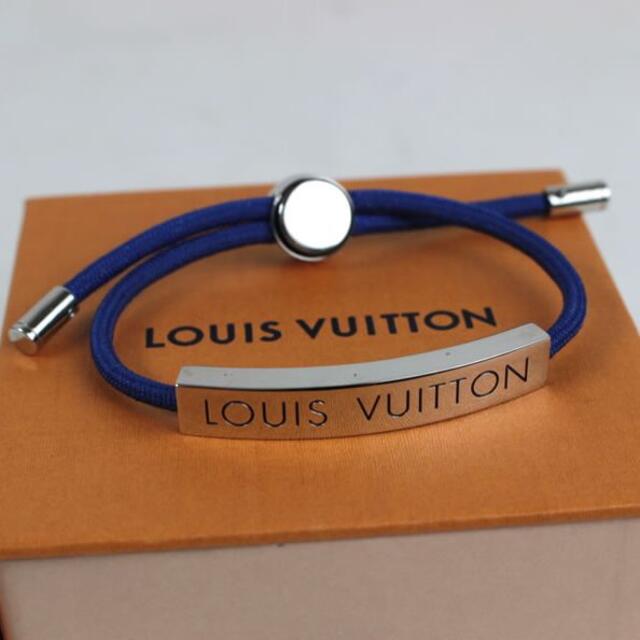 Louis Vuitton Red LV Space Bracelet Nylon Cloth ref.834784 - Joli Closet