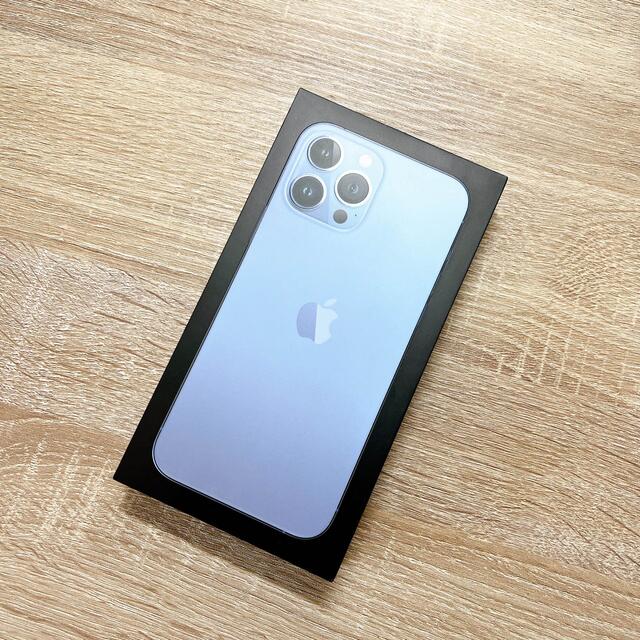 希少!!】 pro iPhone13 未使用 - Apple max シエラブルー 新色 256GB