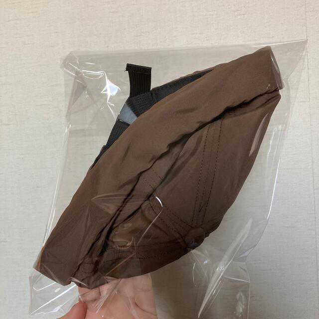 ２点　新品　未使用　ナイロン　ロールキャップ　ブラック　ブラウン メンズの帽子(キャップ)の商品写真