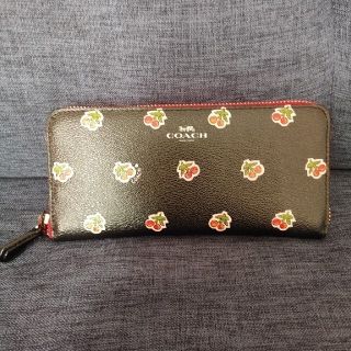 コーチ(COACH)の⭐COACH⭐さくらんぼ柄長財布(財布)