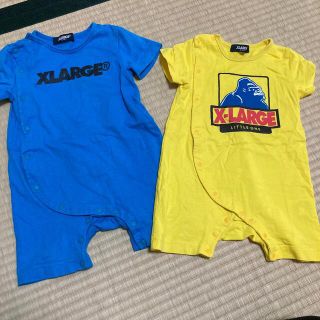 エクストララージ(XLARGE)のmh🖤mama専用X-Large70サイズと80サイズ(ロンパース)