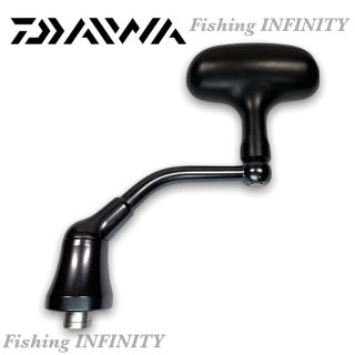 DAIWA 純正 ハンドル 55mm I型ライトノブ マシンカット ねじ込み式