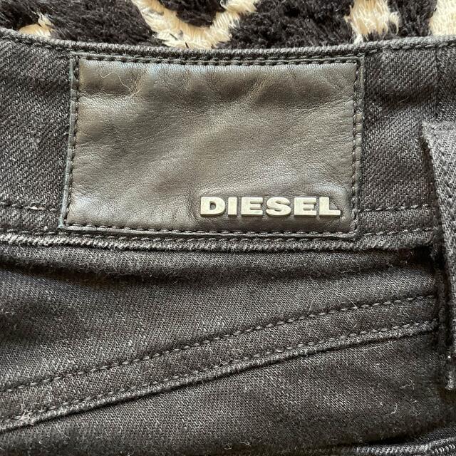 DIESEL(ディーゼル)のDIESEL ブラックデニム⭐︎低身長の方向けサイズ⭐︎ レディースのパンツ(デニム/ジーンズ)の商品写真