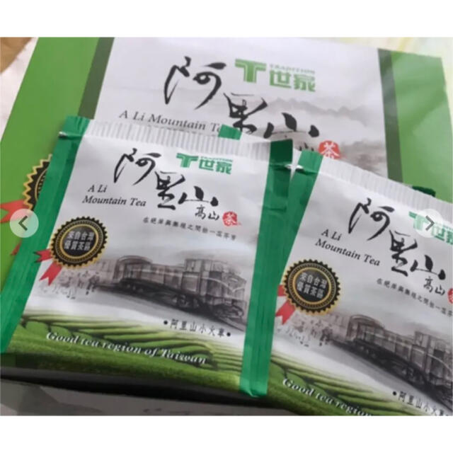 台湾　阿里山 烏龍茶   ティーバッグ　48バッグ入り（個包装） 食品/飲料/酒の飲料(茶)の商品写真